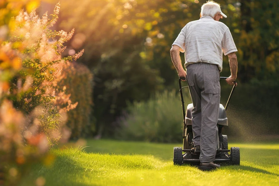 small yard mower