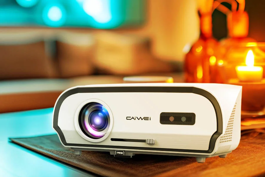 projector with streaming apps