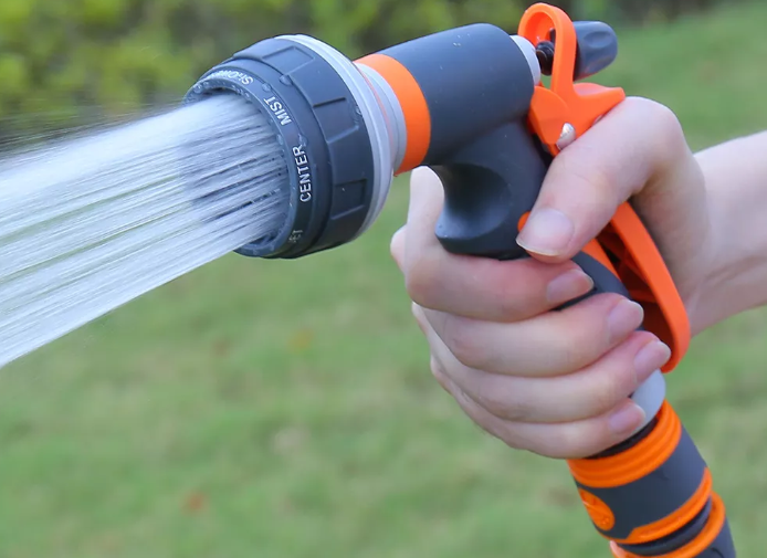 8 mode high pressure watering gun sprayer