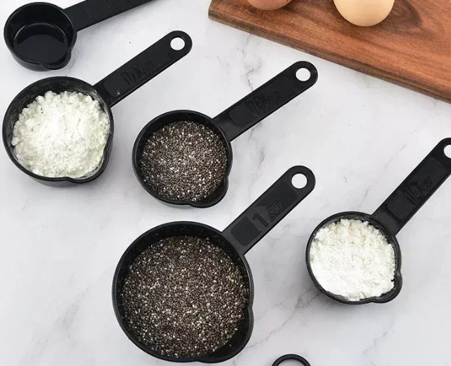 10 piece multipurpose measuring spoon and cup set for baking cooking more
