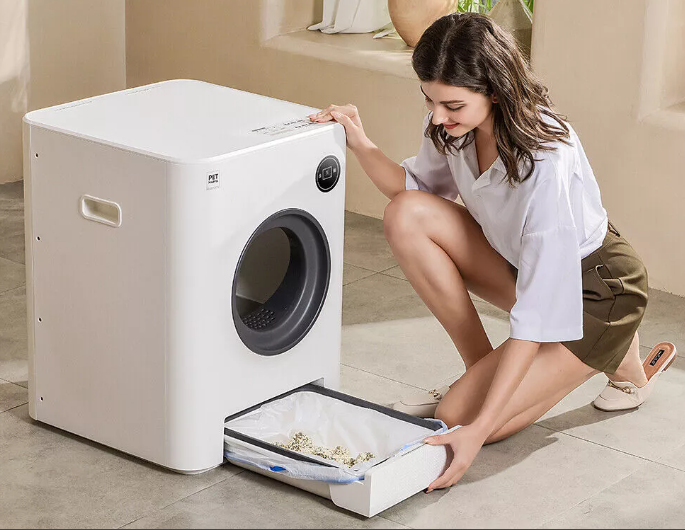 cat sandbox automatic collector cat litter