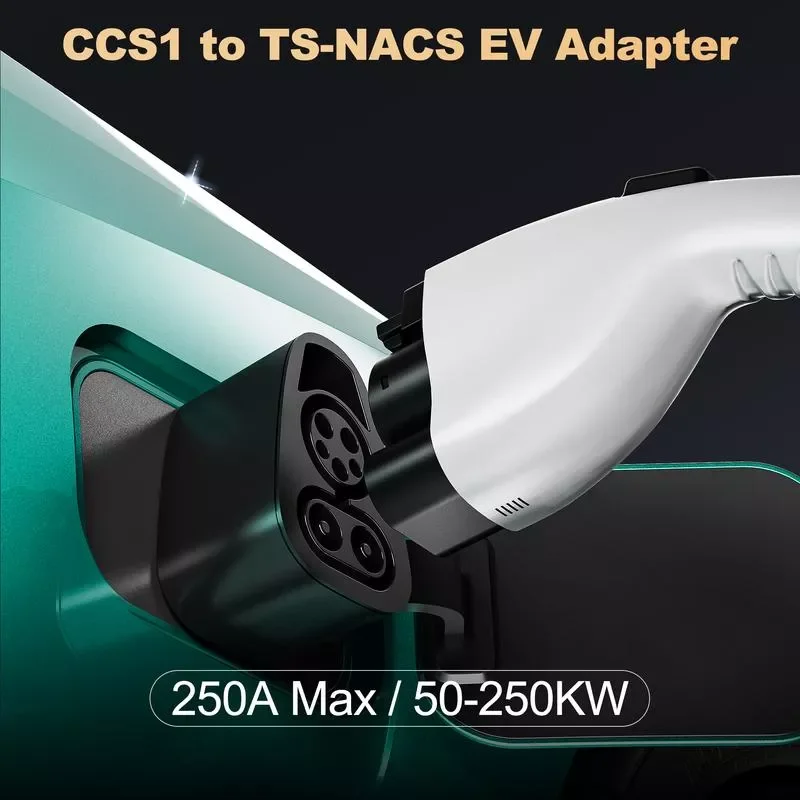 A fast charger for a Tesla.
